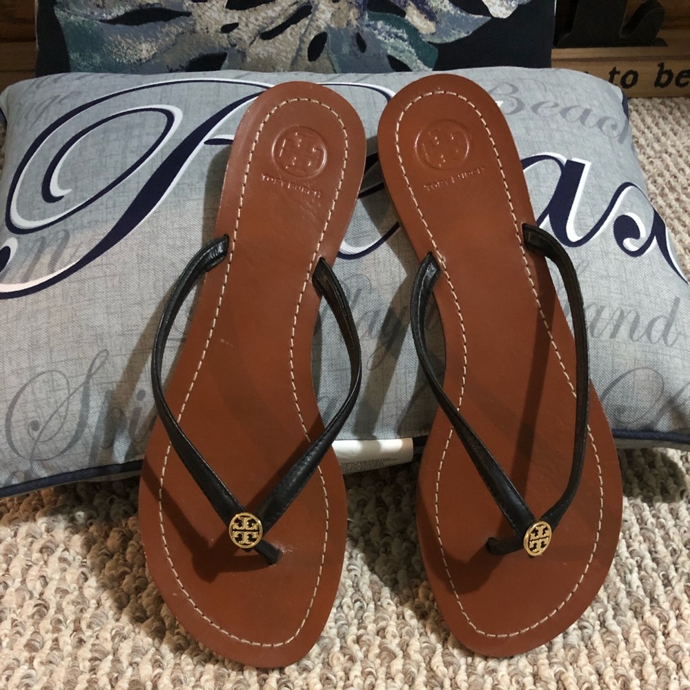 Tory Burch flip flops. Great used condition.